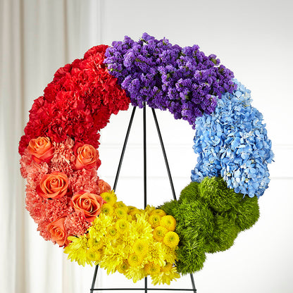 Circle of Love Wreath –  Garden Of Eden Florist Inc, Coplay PA