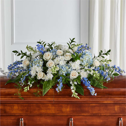 Timeless Essence Casket Spray –  Garden Of Eden Florist Inc, Coplay PA