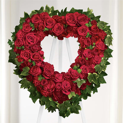 Wholehearted Standing Spray –  Garden Of Eden Florist Inc, Coplay PA