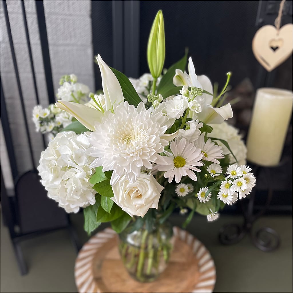 Classic Ivory – A Florist Original –  Garden Of Eden Florist Inc, Coplay PA