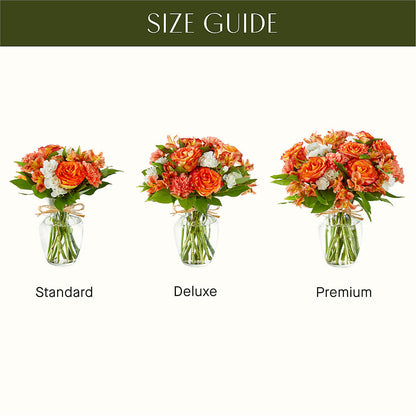 Apricot Glow Bouquet –  Garden Of Eden Florist Inc, Coplay PA