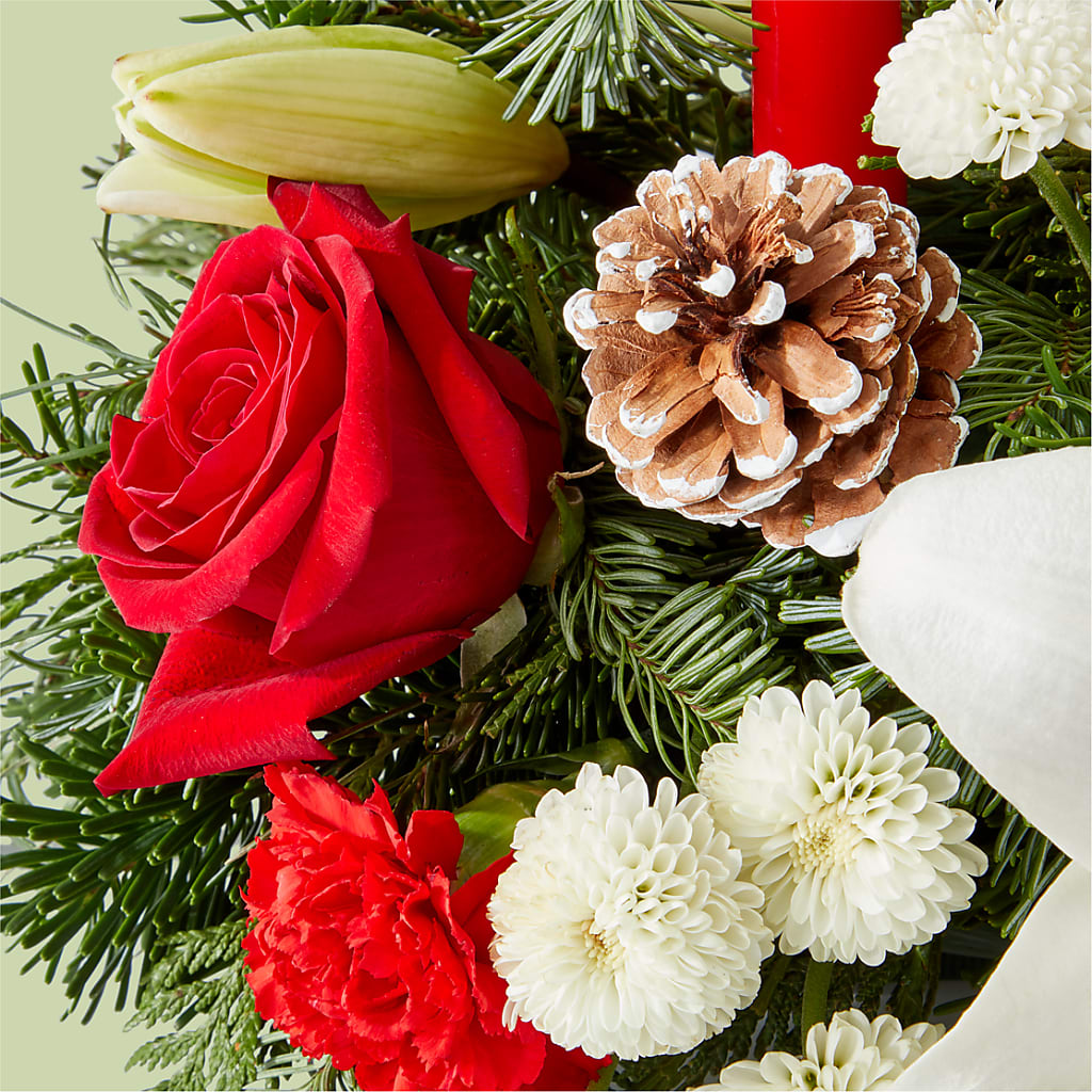 Seasonal Festivities Centerpiece –  Garden Of Eden Florist Inc, Coplay PA