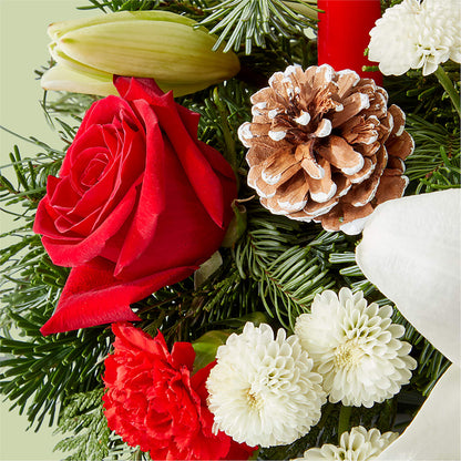 Seasonal Festivities Centerpiece –  Garden Of Eden Florist Inc, Coplay PA