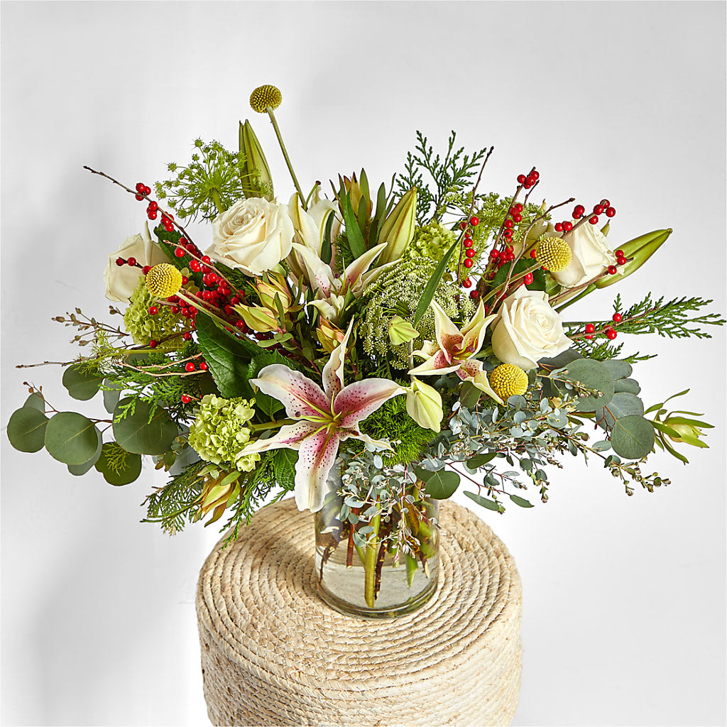 Berry & Bright Bouquet –  Garden Of Eden Florist Inc, Coplay PA