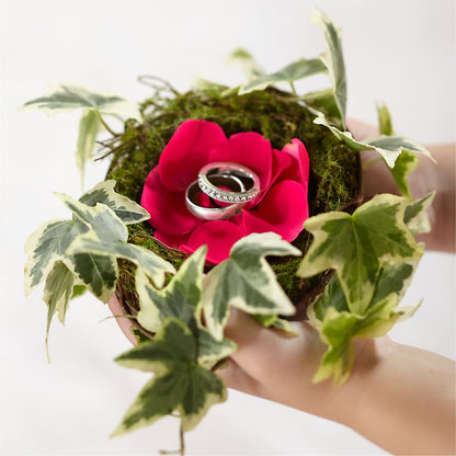 Lila Rose Ring Nest –  Garden Of Eden Florist Inc, Coplay PA
