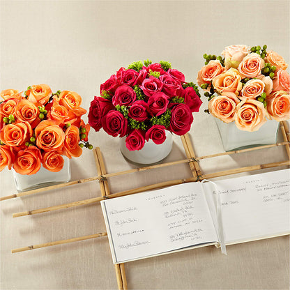 Dawn Rose Centerpiece –  Garden Of Eden Florist Inc, Coplay PA